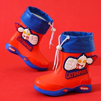 Красный, флисовый