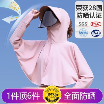 Sun protection clothing for women summer 2026 new anti-uv ice silk sun protection clothing jacket breathable thin sun protection cover-up cardigan