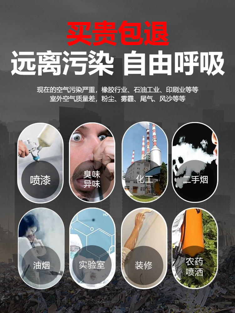 German Dust Mask Gas Mask Official Flagship Store Genuine Labor Protection Supplies Heavy Industry Grade