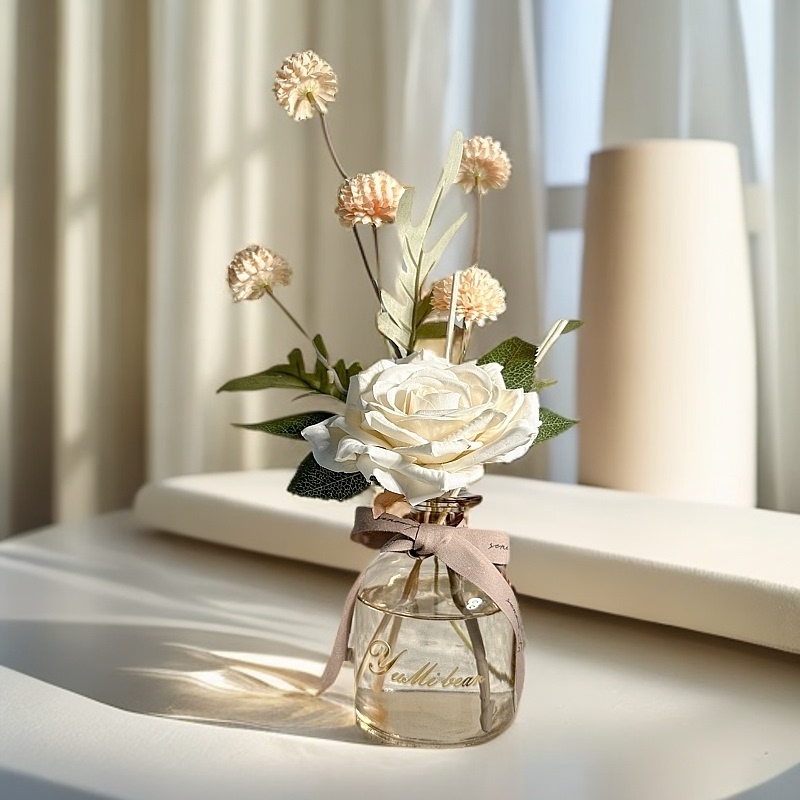 Gardenia Aromatherapy Premium Perfume for Indoor Bedroom Fresh Air Long-Lasting Fragrance Diffuser Room Fragrance Deodorizer and Odor Remover