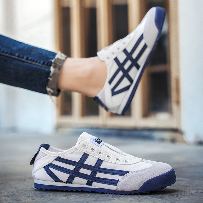 2025 Summer Forrest Gump Shoes Men's Shoes Couple Slip-On Casual Sneakers German Training Shoes Breathable Versatile Canvas Shoes Women