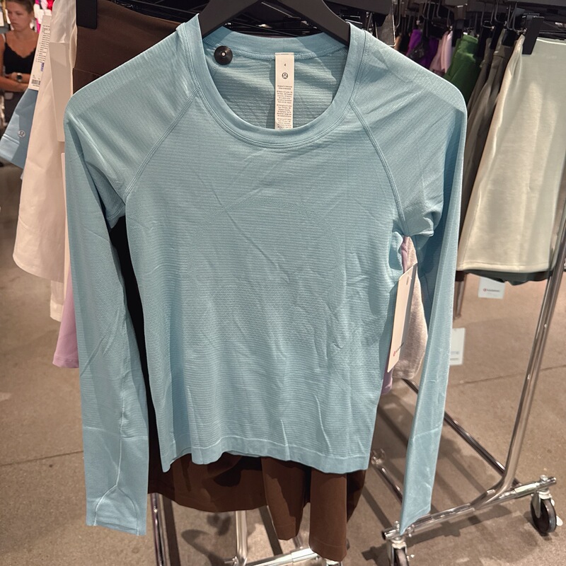 Directly Shipped from the Usa: Lululemon Swiftly Tech Ls 2.0 Race Crew Neck Quick-Dry Long Sleeve