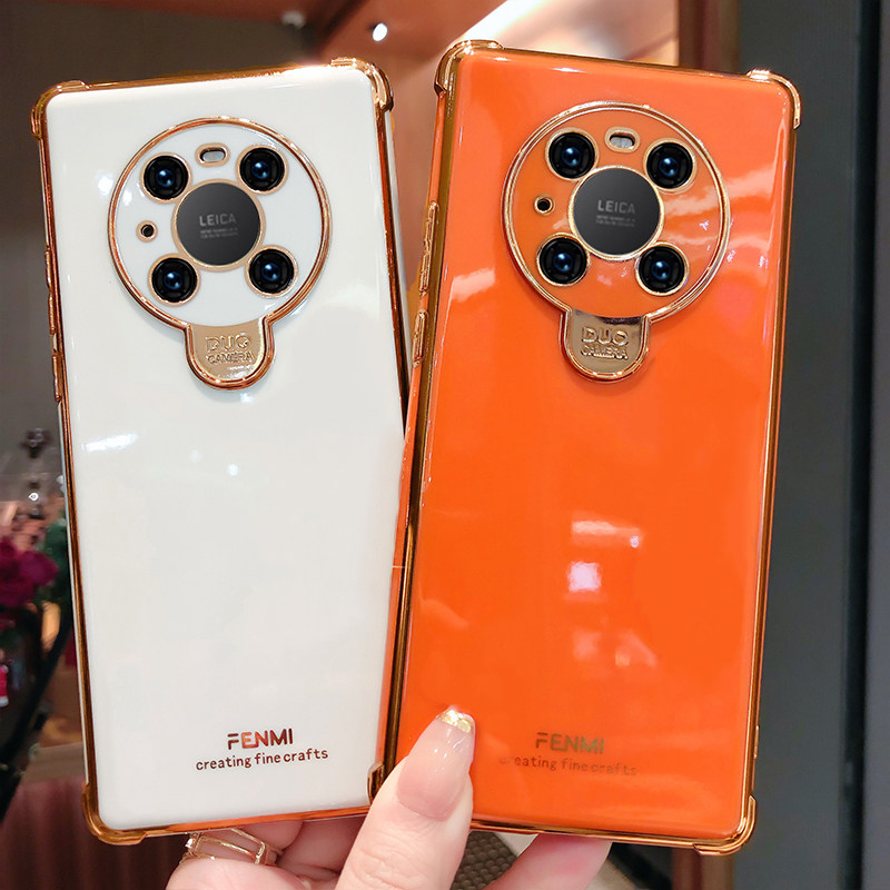 Huawei mate40 standard version mobile phone protection shell mare40pro ten gmometer female goddess half-pack plated mato40p male met40por Phantom