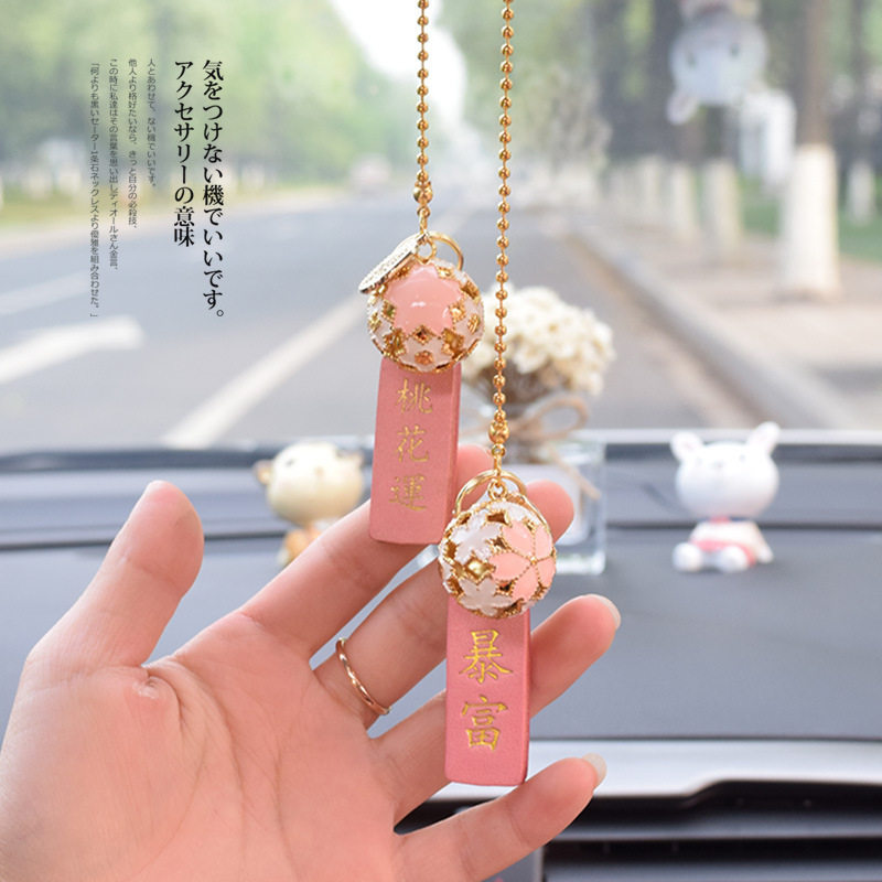 Car perfume pendant vibrato with the same net red goddess car pendant pendant car ladies creative jewelry