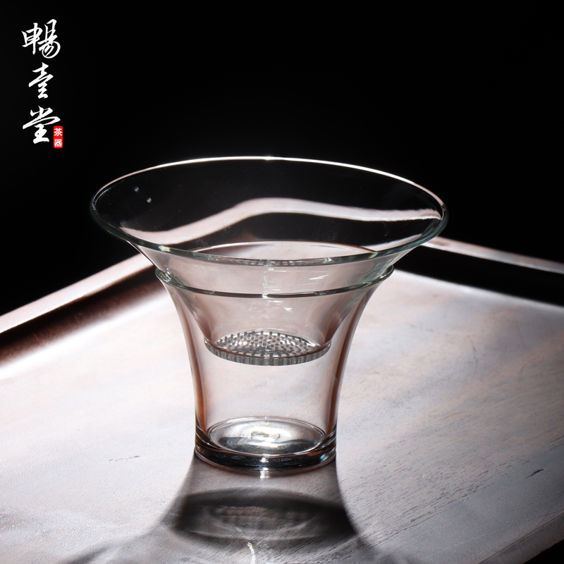 Fair Cup Tea Leakage Integrated Creative Day Type Detachable Transparent High Temperature Resistant Glass Sloth Man Leaking Tea