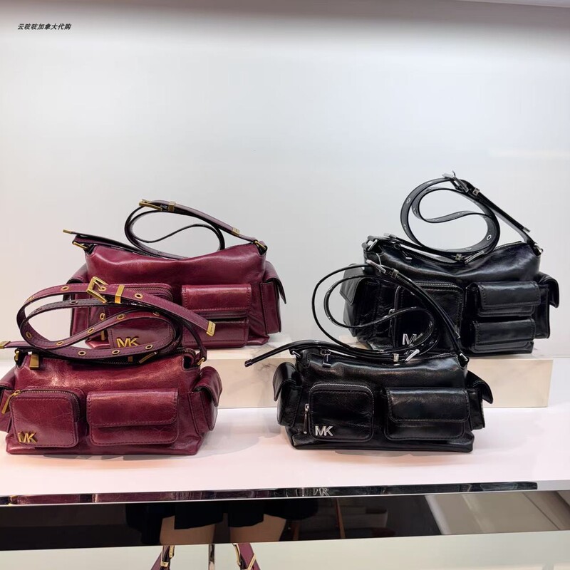 Michael Kors Mk Exclusive Dakota Motorcycle Bag Crossbody Bag Shoulder Underarm Bag