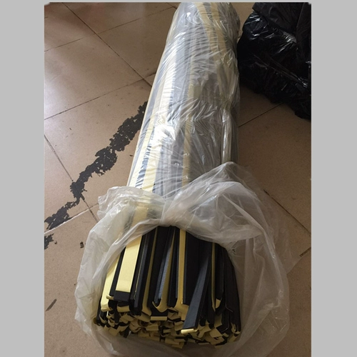 Ева черная герметичная полоса Самостоятельная односторонняя губчатая гель-полоса