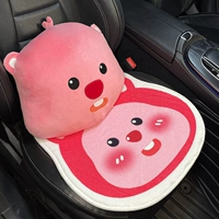 [Плюш] 2 куска бобра передней подушки*1+тусклой колокол талии на*1