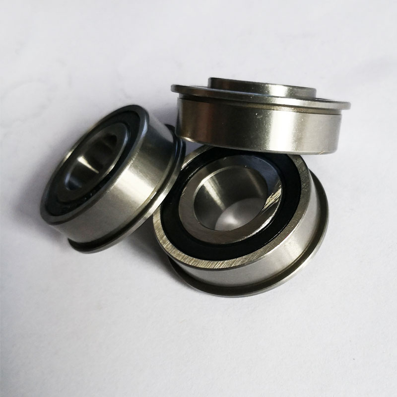 Small cart special flange bearing inner diameter 12 7 16 19 20 outside 35 flange 37 outer ring thickness 11 total thickness 13