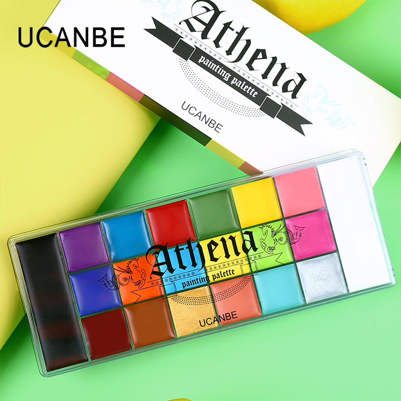 Ucanbe Body Painting Face Paint 20 Colors Oil Paint Cosmetics Stage Makeup Creative Makeup Opera Christmas Makeup Ucanbe Body Painting Face Paint 20 Colors Oil Paint Cosmetics Stage Makeup Creative Makeup Opera Christmas Makeup