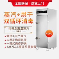 Seven-meter single door disinfection cabinet commercial hotel bowl chopsticks disinfection machine large capacity high temperature steam disinfection cabinet vertical canteen