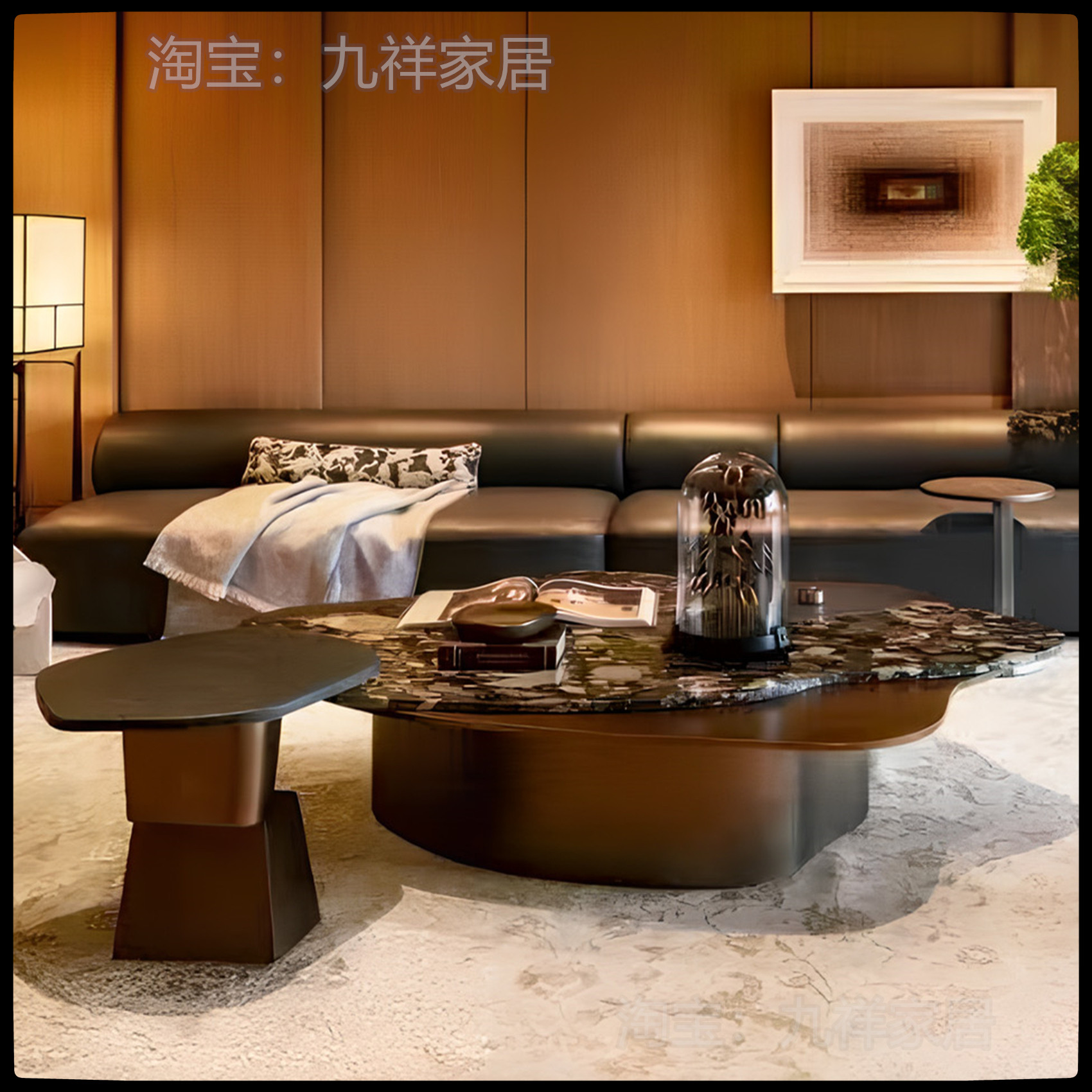 2026年，中古风轻奢异形茶几如何选？大理石、法式复古、佛山侘寂大赏