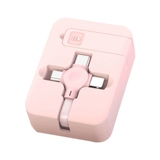 Apple, huawei, регулируемый зарядный кабель, совместимый универсальный портативный мобильный телефон, «три в одном», андроид, 3A