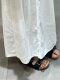 Minimalist Lazy Style White Linen Skirt for Women 2025 Summer New Niche Design Comfortable Versatile Skirt