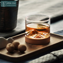 Italian ZPPSN day-style glass-cup home water glass office transparent tea cup personality minimalist tea cup