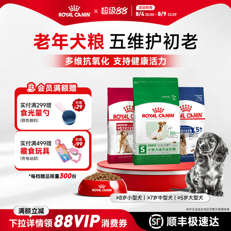 Royal Canin Dog Food for Poodles and Labradors, Suitable for Small, Medium, and Large Senior Dogs Royal Canin Dog Food for Poodles and Labradors, Suitable for Small, Medium, and Large Senior Dogs