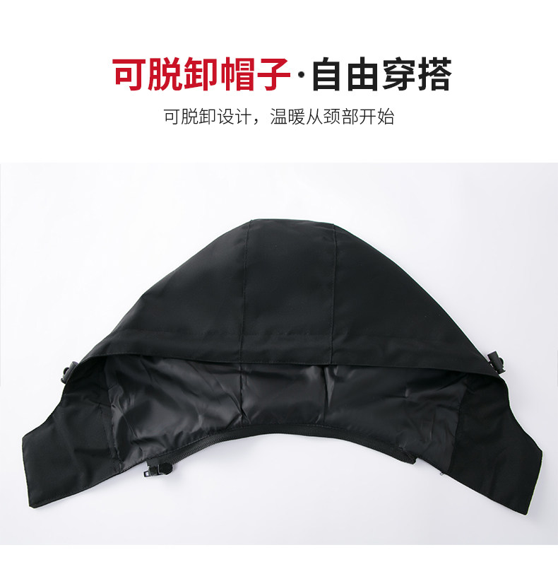 Водонепроницаемая весенняя трендовая куртка с капюшоном, 2026 года, тренд сезона Romon / Romon 