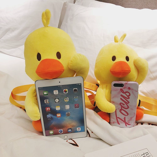 TikTok, B.Duck, мультяшный милый плюшевый рюкзак, 2020, новая коллекция, популярно в интернете