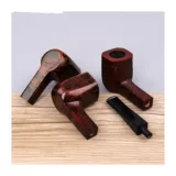 Мужской портативный мундштук, старомодная курительная трубка, 9mm