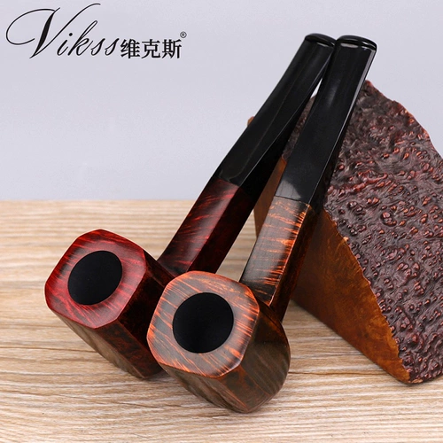 Мужской портативный мундштук, старомодная курительная трубка, 9mm