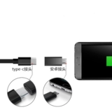 Поднимите Mother Port Type-C в Android Micro-USB Поверните заголовок интерфейса кабеля данных быстрого зарядки