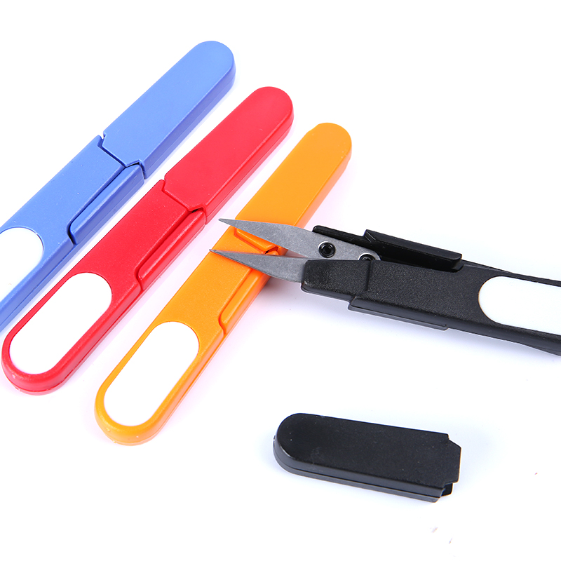 Home Mrs. Home U SCISSORS YARN CUT OFFICE CROSS STITCH WITH LID SMALL SCISSOR CUT WIRE HEAD DUY DRESSMAKING TOOL