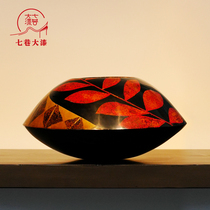 Qixiang lacquerware bodiless lacquerware purely handmade intangible cultural heritage techniques decorative ornaments traditional handicrafts Fuzhou specialty gifts