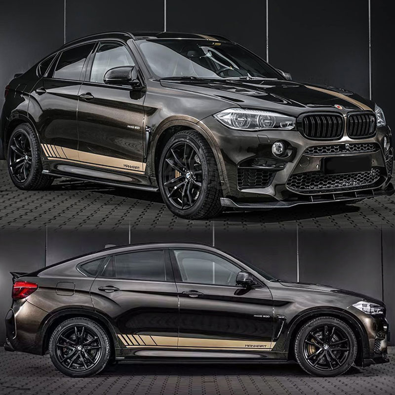 BMW 3 Series GT1 Series 2 Series 4 Series 5 Series X5MX6MP Side Skirt Car Sticker Car Sticker Custom Modified Decorative Lazette