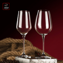 Red wine glass suit Home decanter Decanter Crystal Glass Wine High Foot Cup Creative Cup Shelf Light Lavish Fancy Wine