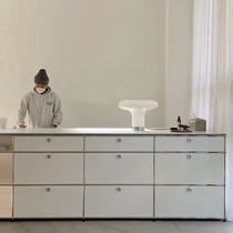 mooli home Korean medieval style ins module combination cabinet UpMirage modern minimalist bookcase TV cabinet