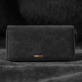 Мужской модный бумажник, вместительный и большой кошелек, из натуральной кожи, делается под заказ