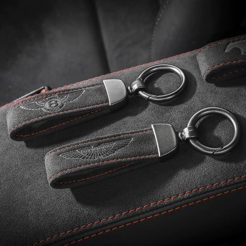 Мужской брелок, креативная высококлассная цепочка для ключей, универсальная подвеска, ключница, из натуральной кожи, делается под заказ, простой и элегантный дизайн