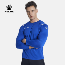 KELME Kalmei Sports T-shirt Long Sleeve Mens Casual Loose base shirt Round Neck Pullover Sweat Thin