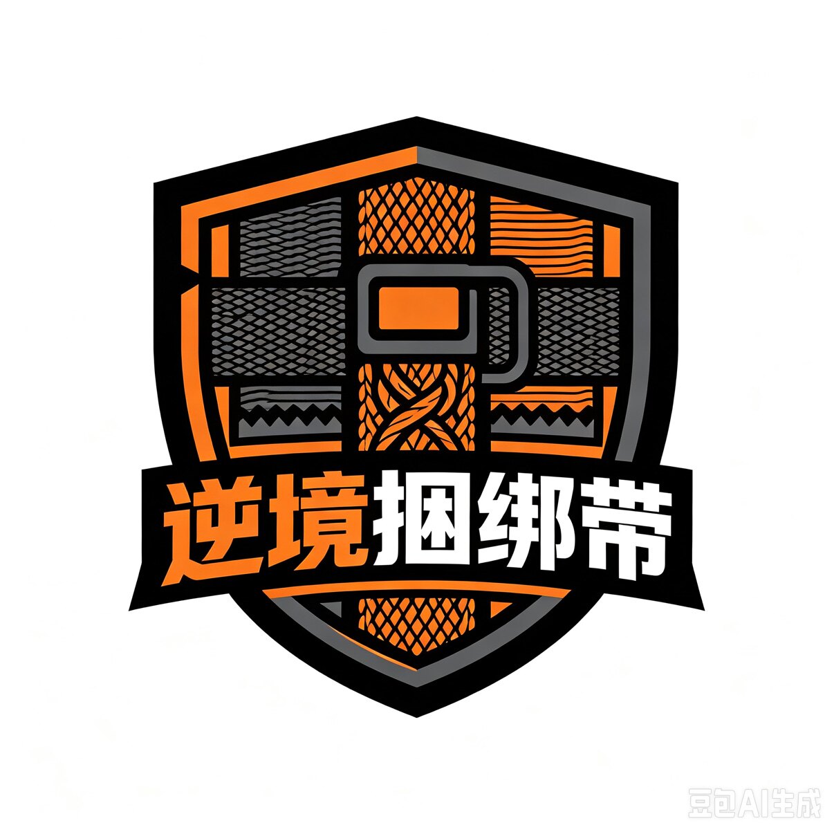 逆镜魔术贴扎带