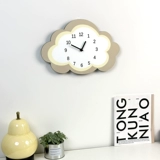 Креативные кремовые мультяшные детские часы, простой и элегантный дизайн