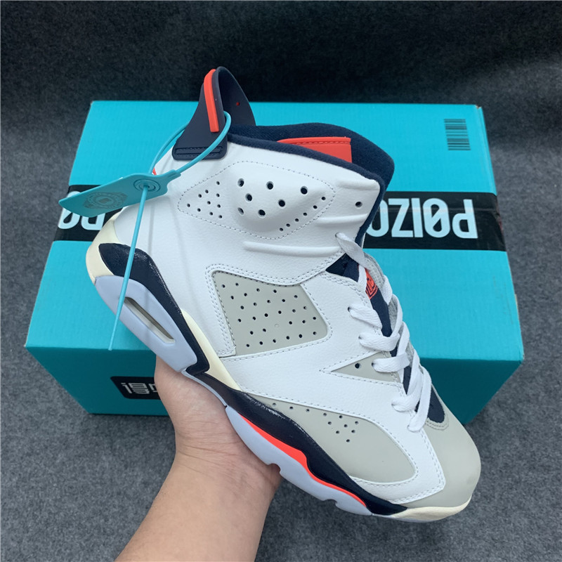 Aj6 Manuscript (High Version)Official website quality goods Chunyuan high   edition aj6TS jointly Army green Six crown manuscript male Joe 6 Excessive poison gym shoes tide
