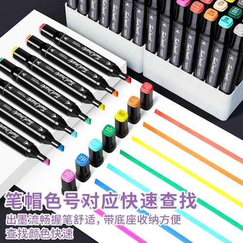 Маркер, детский комплект для школьников, быстросохнущие многоразовые художественные мелки, 24 цветов, 36 цветов, 48 цветов