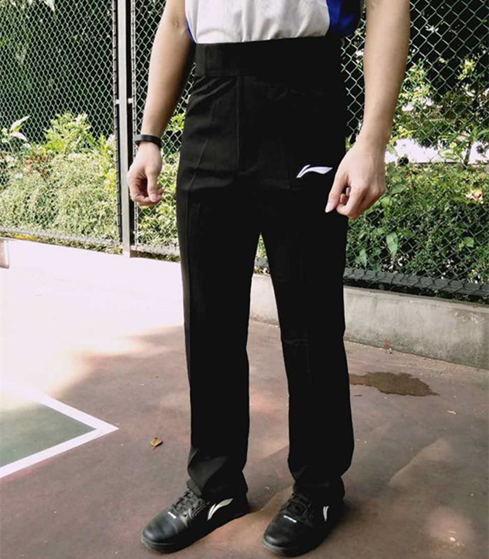 Professional Basketball Referee Pants High Waist Black Men And Women Refereeing Competition Referee Suits Special Referee Pants