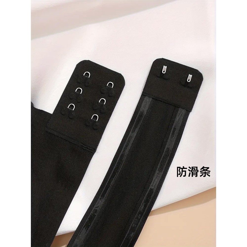 Cross Strapless Anti-Slip Bra with Removable Pads, Thin Push-Up Bra for Small Busts, Side Buckle Sports Bra