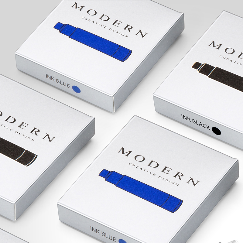 Moden MODERN non - carbon ink core Student pen special disposable ink ink speed dry replaceable ink 5 ink blade ink core