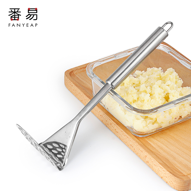 Purple potato sweet potato fruit mashed bean press stainless steel household kitchen non-staple food creative gadget manual female