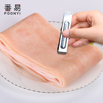 Stainless steel pig hair cramp plucking fur pliers plucking duck hair to fish prill hair clip kitchen supplies to hair tweezers