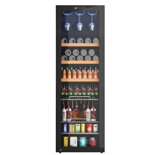 科蒂斯 Постоянная температура Увлажняющий ветром холодный красный винный шкаф винный дом Bing Bing Tea Tea Pronge Writer холодильник холодильник с замком