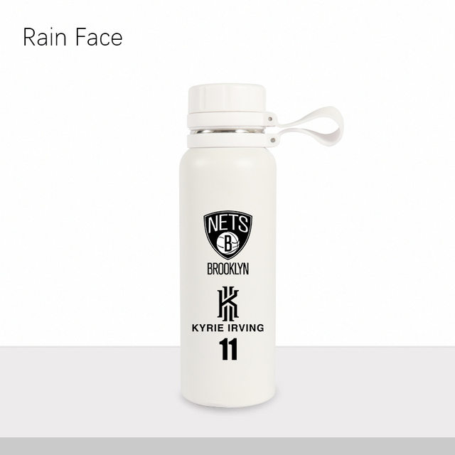 Insulated Cup Kobe Water Bottle Curry Basketball Thermal Water Bottle Large Capacity Outdoor Sports Student Curry Water Bottle Portable
