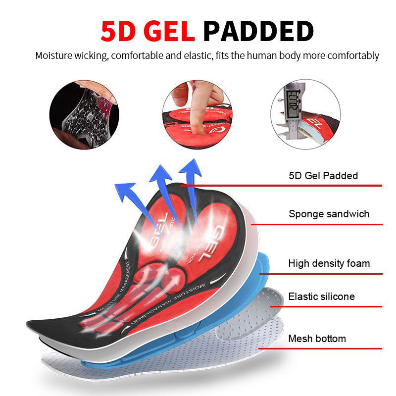 Шорты для велоспорта, штаны, быстросохнущий велосипед, дышащее шоссейное горное джерси 