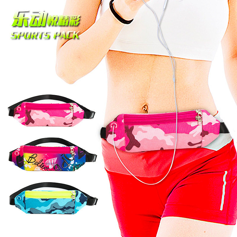 2020 new outdoor sports purse strings burglar mobile phone running belt multifunction female tactical invisible riding purse