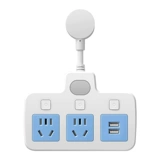 [Индийский код] Многофункциональный разъезд разъема разъема для преобразователя конвертера разъема для преобразователя разъема для преобразователя USB One -Two или три домашних заглушек, один перетаскивание, два -три независимых выключателей ночных светильников