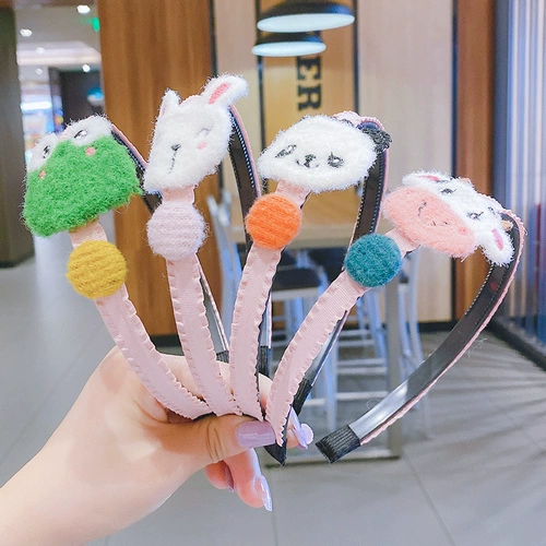 Детский демисезонный милый ободок, шпильки для волос для выхода на улицу, нескользящий аксессуар для волос для принцессы, Южная Корея