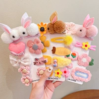 Кролик, заколка для волос, комплект, 27 шт