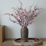 Ветка цветка сливы, искусственные цветочные украшения, имитация зимнего сладкого цветка персика, украшение для гостиной, журнального столика, зимний букет сливы, украшение дома в китайском стиле